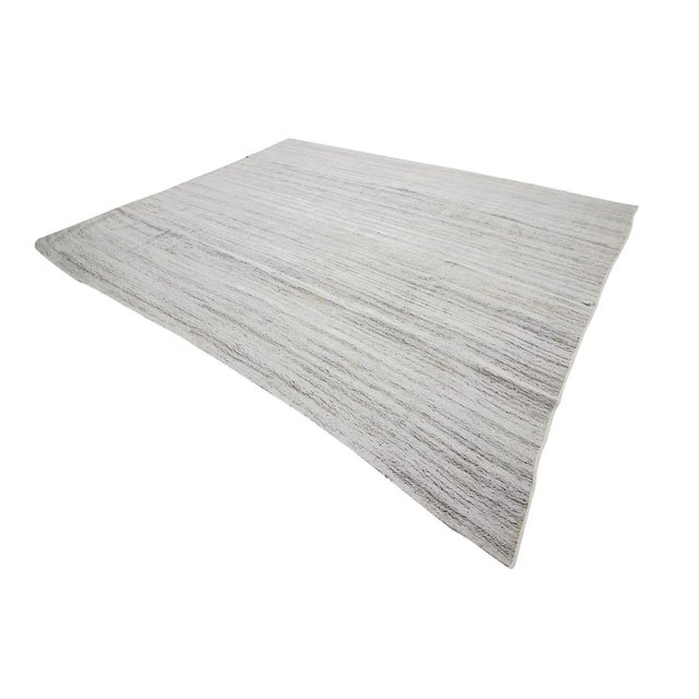 1960s Vintage Turkish Kilim Rug- 9′6″ × 11′9″ For Sale - Image 4 of 7