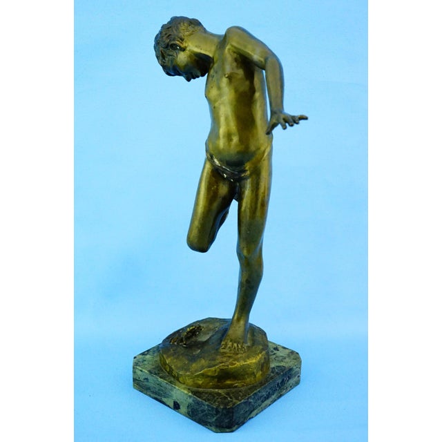 De Lotto, Nude Boy Bitten by a Crab, 1800s, Bronze For Sale - Image 5 of 18