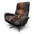 Mid 20th Century De Sede Lounge Chair and Ottoman Newly Reupholstered For Sale - Image 12 of 16