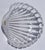 Glass Vintage Mikasa Walther Glas Seascape Clear Thick Crystal Seashell Platter Centerpiece Bowl For Sale - Image 7 of 11