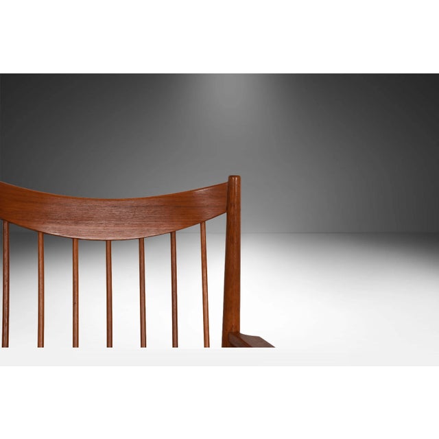 1960s Teak Dining Chairs Arne Vodder Sibast Mobler Model 422 Set of 10 For Sale - Image 11 of 12