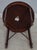 Baker Round Inlaid Mahogany Stretcher Base Lamp Table For Sale - Image 13 of 14