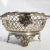 James Dixon and Sons English Pierced work Sterling Silver Bowl. Weight 15ounces. Size: 7.2" diameter and 3.25" height....