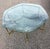 Brass Vintage Horsehoof Hexagonal Brass Glass Coffee Table, in Manner of LaBarge For Sale - Image 8 of 8