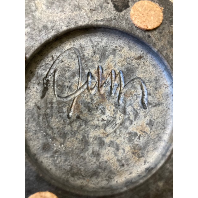 Rick Foris Contemporary Raku Ceramics Art Studio Modern Sculptural Vase For Sale - Image 4 of 13