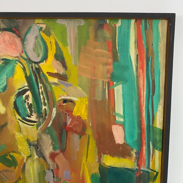 Still Life Abstract Expressionist Painting by Tom Boutis Chairish