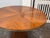 Anthropologie Quillen Marquetry Round Walnut Pedestal Dining Table, 48 Inches For Sale - Image 11 of 12