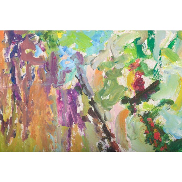 Contemporary Inge Blomqvist, Landscape Composition, Oil on Panel For Sale - Image 3 of 6