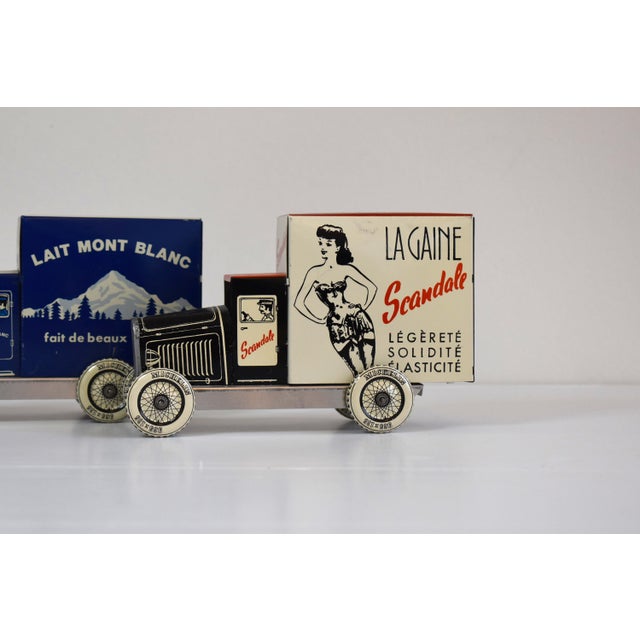 Pair of Charles Rossignol advertisement trucks. In very good condition. Production and design year unknown. This piece is...