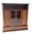 Brown Vintage Art Deco Four-Door Bookcase, 1920s For Sale - Image 8 of 15