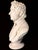 Rare EXTRA LARGE Antique Parian CHARLES SUMNER Bisque Portrait Bust Statue For Sale - Image 18 of 18