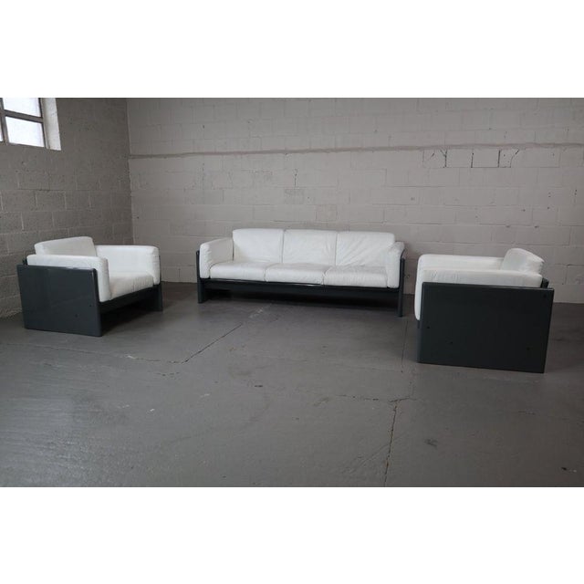 Mid-Century Modern Simone Sofa Set by Dino Gavina and Maria Simoncini for Simon International, 1971, Set of 3 For Sale - Image 3 of 18
