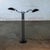 Postmodern Late 20th Century Postmodern Floor Lamp Model 2505 by Holtkotter Leuchten Twin Arm Black Metal For Sale - Image 3 of 18