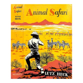"Animal Safari: Big Game in South West Africa" 1956 Heck, Lutz For Sale