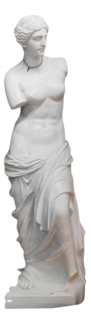 Very Large Venus De Milo Statue, 1980s, Marble