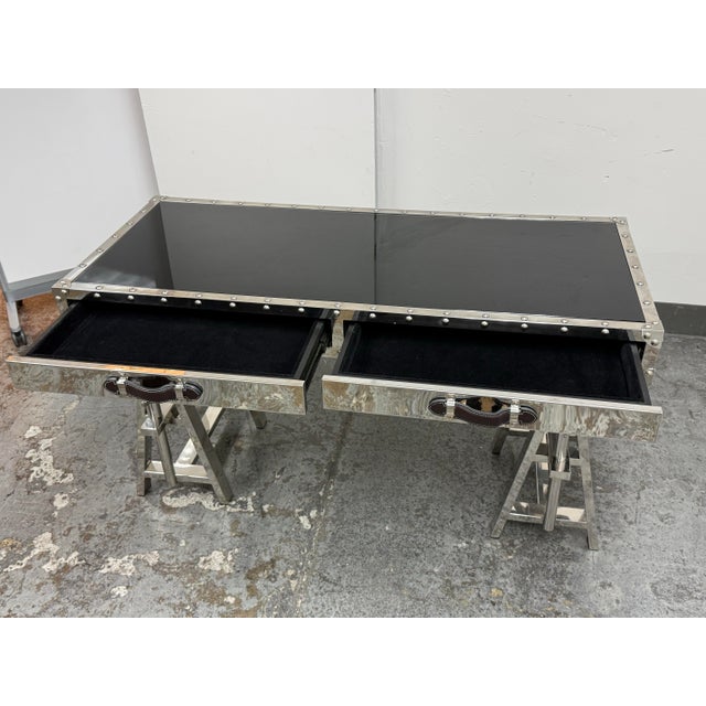 Z Gallerie Flight Desk For Sale In San Francisco - Image 6 of 12