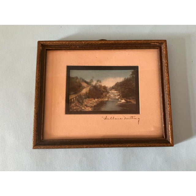 1900s Massachusetts Landscape by Wallace Nutting. For Sale In Monterey, CA - Image 6 of 9