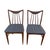 Attributed to Edmond J. Spence for Keller Furniture in the 1960s, this is a pair of “Valkerie II” dining chairs. Made of...