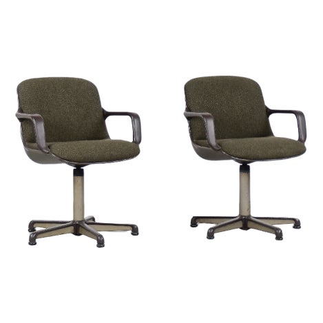 Set of Chairs by Pollock for Comforto, 1970s For Sale