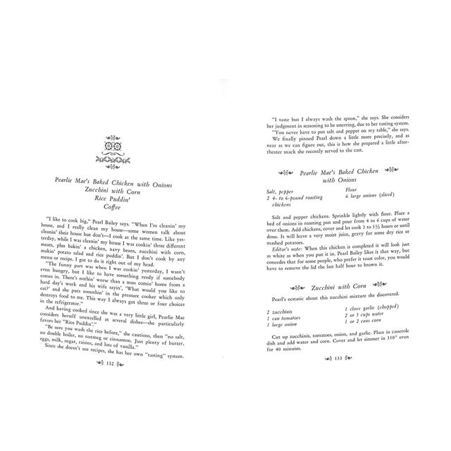 White "The Beautiful Wives Cookbook: Glittering Recipes From Celebrities' Kitchens" 1970 Wilson, Mrs. Earl and Pool, Ruth For Sale - Image 8 of 10