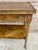 Neoclassic French Marquetry Side Table with One Drawer and Wheels, 1940s For Sale - Image 3 of 15