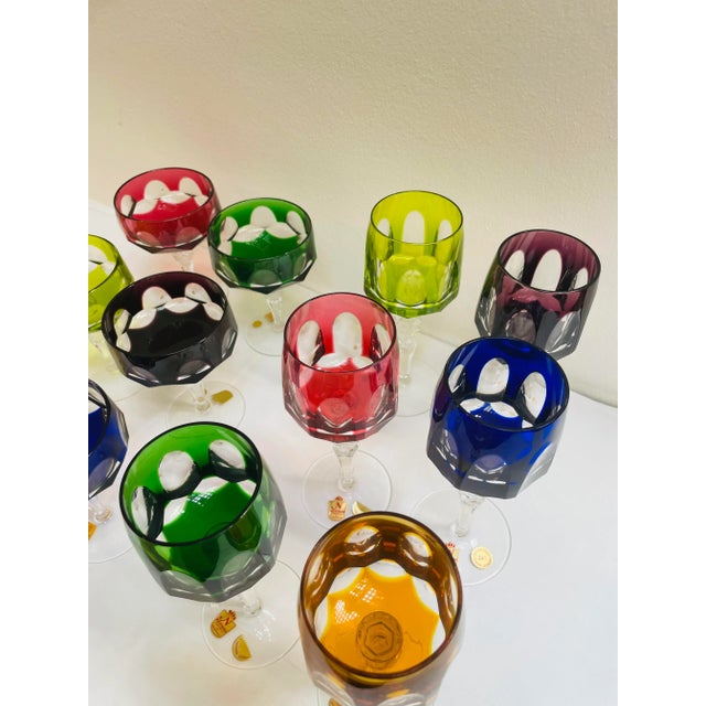 Lead Crystal Glasses from Nachtmann, 1960s, Set of 18 For Sale - Image 9 of 13