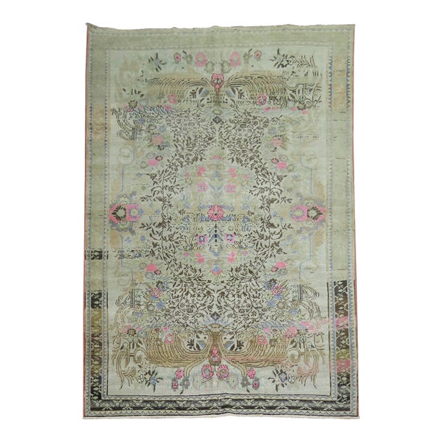 Vintage Anatolian Carpet - 7' x 9'7" For Sale