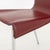 Cassina Postmodern Red Leather Side Chair For Sale - Image 4 of 6