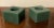Green Agate Stone Square Display Base Block Cubes or Candlesticks - a Pair For Sale - Image 9 of 13