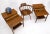 Pair Walnut American Mid-Century Modern One Drawer Step End Tables Stands For Sale - Image 6 of 13