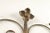 1960s Mid-Century Metal Floral Sconce, 1960s For Sale - Image 5 of 9