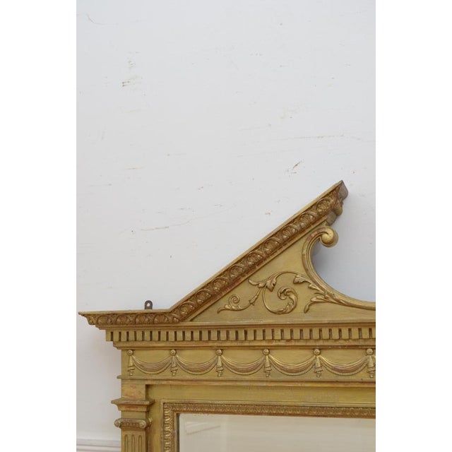Victorian Gilded Wall Mirror, 1880 For Sale - Image 10 of 15