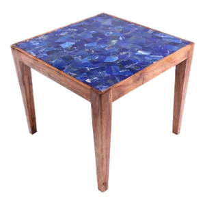 Lapis Lazuli Stone Night Stand