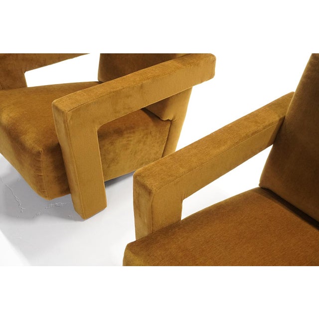 Modern Utrecht 637 Lounge Chairs by Gerrit Rietveld for Cassina, 1990s, Set of 2 For Sale - Image 3 of 10