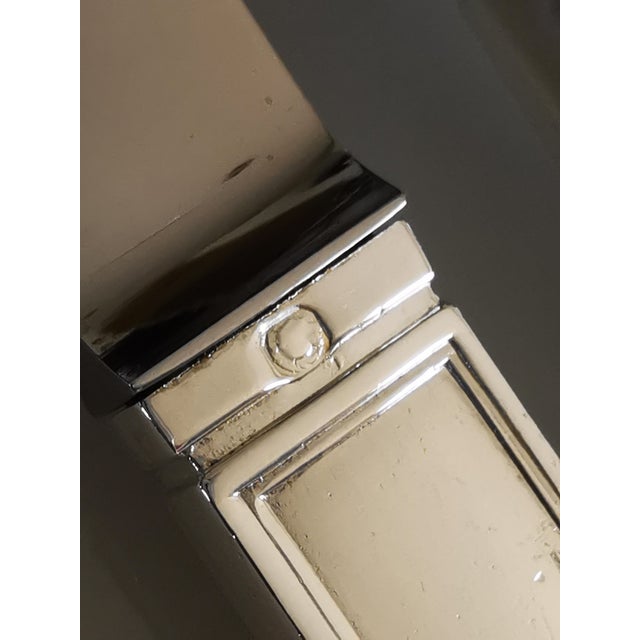 Silver Minerva Dessert Knives by V. Bizouard for Tetard, 1920s, Set of 9 For Sale - Image 11 of 12