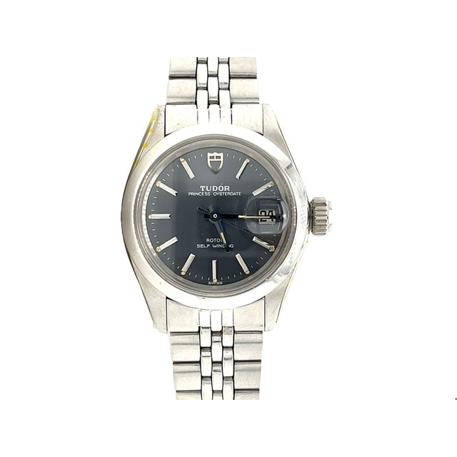 Contemporary Tudor Princess OysterDate 25mm Ref. 92400 W/ Jubilee Bracelet For Sale - Image 3 of 7