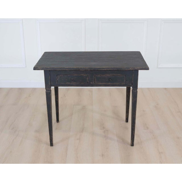 Early 19th Century Gustavian Writing Desk For Sale - Image 4 of 8