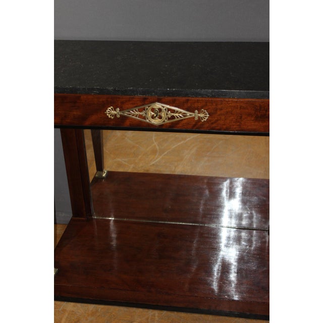Antique Mahogany Console Table, 1800s For Sale - Image 11 of 15