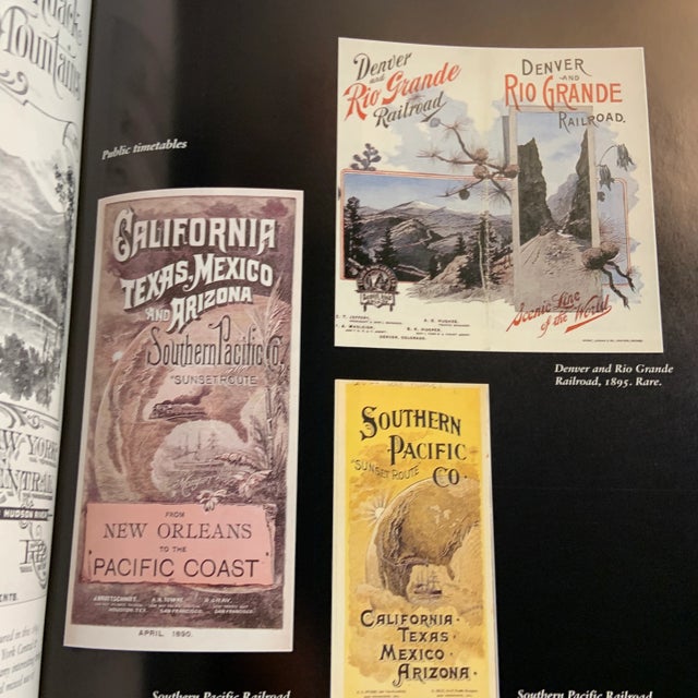 1995 Railroad Timetables, Travel Brochures and Posters Book For Sale - Image 9 of 13