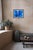 Blue Ancient Passage - Contemporary Narrows Oil Painting For Sale - Image 8 of 9