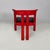 1970s Italian Modern Elisa Chairs in Red Wood attributed to Giovanni Battista Bassi for Poltronova, 1970s, Set of 4 For Sale - Image 5 of 18