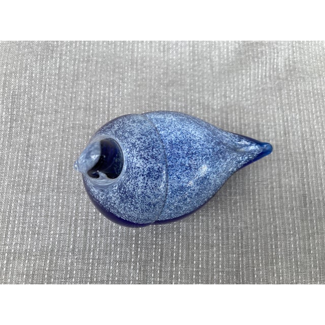 Vintage Taikayon Blue Glass Bird Figure, Finland For Sale - Image 10 of 11