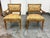 Design Plus Gallery presents a Pair of Regency Style Giltwood Armchairs with Giraffe and Floral Upholstery. This pair...