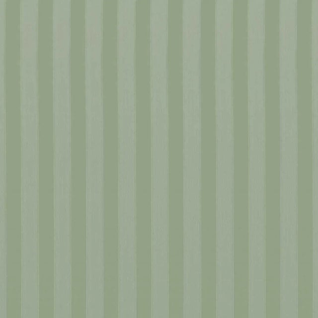 Zoffany Suffolk Stripe Fabric in Eau de Nil - a Sample For Sale