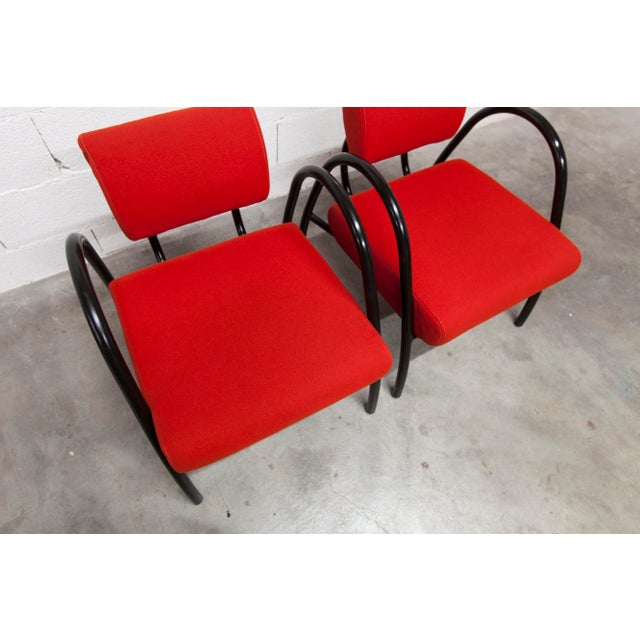 Red Living Room Sofa and Armchairs, 2001, Set of 3 For Sale - Image 18 of 18