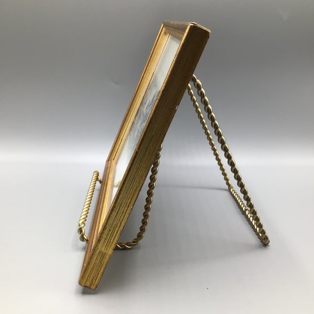 Rustic European Vintage Pencil Signed Framed Etching of Wiesbaden Kurhaus For Sale - Image 3 of 12