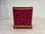 Danish Relax Armchair in Red Furniture Velour and Oak Wood, 1950s For Sale - Image 10 of 18