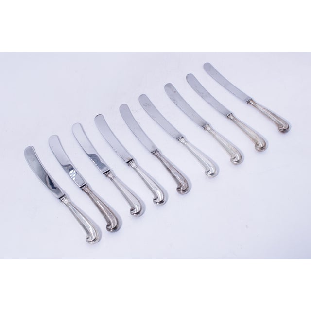 Stieff Colonial Williamsburg Sterling Silver Flatware Set For Sale - Image 9 of 11