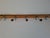 Mid-Century Wooden and Metal Wall Coat Rack, Czechoslovakia, 1960s For Sale - Image 11 of 15