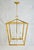 Visual Comfort Chapman & Myers for Visual Comfort Brass & Rattan Chandelier For Sale - Image 4 of 18